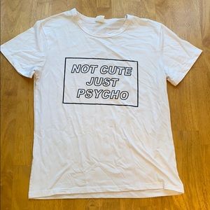 White t-shirt